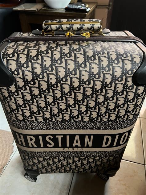 dior luggage